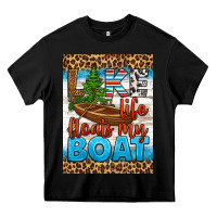 Black lake life floats my boat air freshener Heavy Core Tee - HRA Design Shop