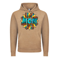 Vintage Coffee sunflower mom leopard Vintage Hoodie - Artiststas