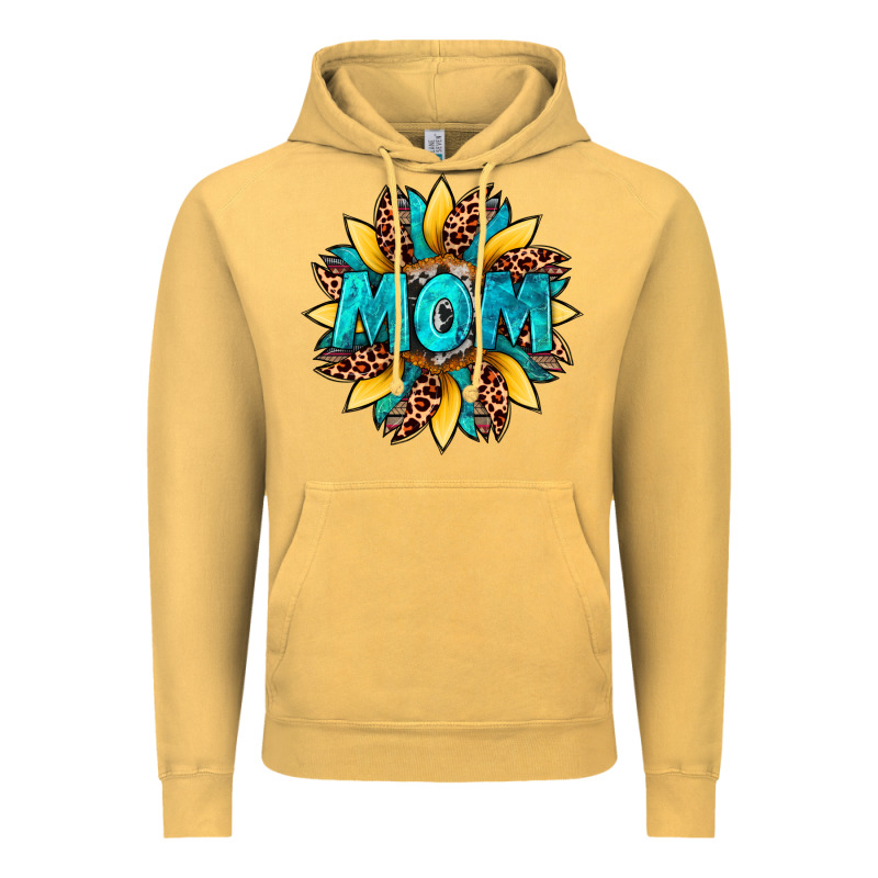 Sunflower Mom Leopard Vintage Hoodie by Artiststas | Teevron