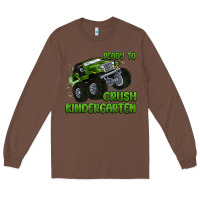 Chestnut ready to crush kindergarten Long Sleeve Tee - MaliasSmallBusiness