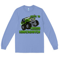 Colony Blue ready to crush kindergarten Long Sleeve Tee - MaliasSmallBusiness
