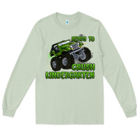 Matcha ready to crush kindergarten Long Sleeve Tee - MaliasSmallBusiness