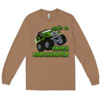 Toasted Coconut ready to crush kindergarten Long Sleeve Tee - MaliasSmallBusiness