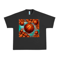 Pigment Black basketball leopard serape tumbler Urban Heavy Tee - Jasminsmagicworld