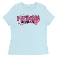 Baby Blue breast cancer physician Ladies Tee - texasbilliewilder