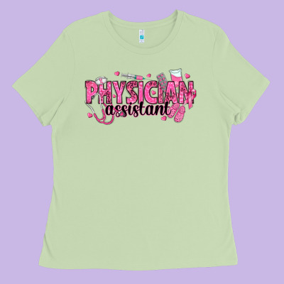 Breast Cancer Physician Ladies Tee Designed By Texasbilliewilder