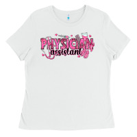 White breast cancer physician Ladies Tee - texasbilliewilder