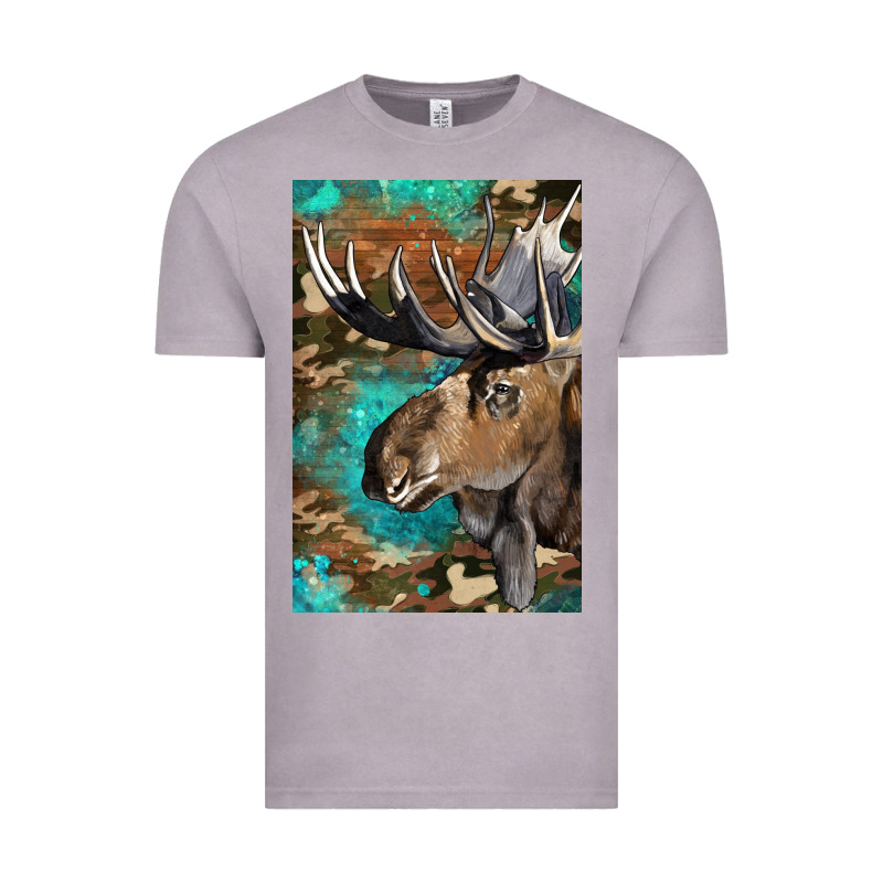 Western Camo Moose Vintage Tee by LillyAllenDesigns | Teevron