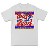Dove Grey stars and stripes tumbler Premium Tee - HRA Design Shop