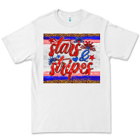 White stars and stripes tumbler Premium Tee - HRA Design Shop