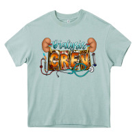 Arona dialysis crew Heavy Core Tee - CowhideDigitalArt