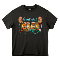 Asphalt dialysis crew Heavy Core Tee - CowhideDigitalArt