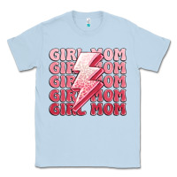 Dusty Blue girl mom Classic Tee - MaliasSmallBusiness