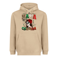 Mushroom La Mama Mas Chingona Heavyweight Hoodie - texasbilliewilder
