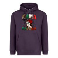 Plum La Mama Mas Chingona Heavyweight Hoodie - texasbilliewilder