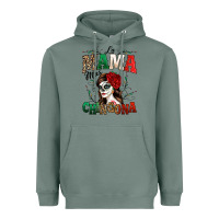 Sage La Mama Mas Chingona Heavyweight Hoodie - texasbilliewilder