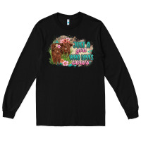 Just A Girl Who Loves Cows Long Sleeve Tee | Teevron
