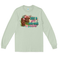Matcha just a girl who loves cows Long Sleeve Tee - MaliasSmallBusiness