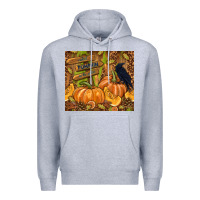 Heather Grey cutest pumpkin in the patch Premium Hoodie - TumblerDesignByShophia