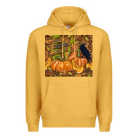 Mustard cutest pumpkin in the patch Premium Hoodie - TumblerDesignByShophia