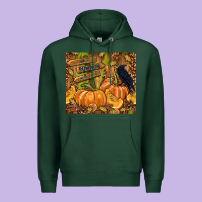 Cutest Pumpkin In The Patch Premium Hoodie Designed By Tumblerdesignbyshophia