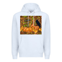 White cutest pumpkin in the patch Premium Hoodie - TumblerDesignByShophia