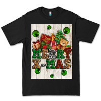 Black merry xmas Premium Tee - AdoDesignShop