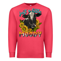 Cardinal Just a Little Moody Premium Sweatshirt - texasbilliewilder