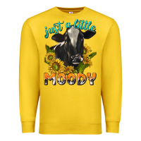 Lemon Just a Little Moody Premium Sweatshirt - texasbilliewilder