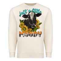 Sandshell Just a Little Moody Premium Sweatshirt - texasbilliewilder