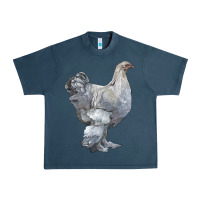 Midnight Navy Brahma Chicken Urban Heavy Tee - LillyAllenDesigns