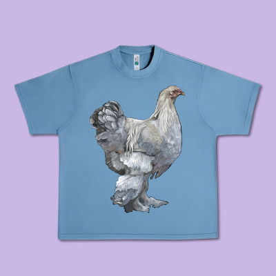 Brahma Chicken Urban Heavy Tee Designed By Lillyallendesigns