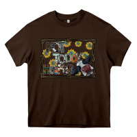Chocolate Brown not today heifer Heavy Core Tee - SublimationCraftShop