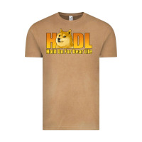 Vintage Camel hodl hold on for dear life dogecoin Vintage Tee - Jasminsmagicworld