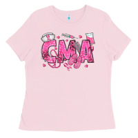 Bubblegum Pink breast cancer cma Ladies Tee - texasbilliewilder