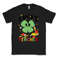 Black lucky teacher Classic Tee - MaliasSmallBusiness