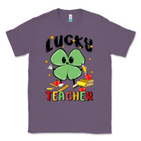 Lavender lucky teacher Classic Tee - MaliasSmallBusiness