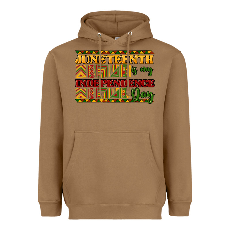 Juneteenth Is My Independence Day Heavyweight Hoodie by NancyCooperArtShop | Teevron
