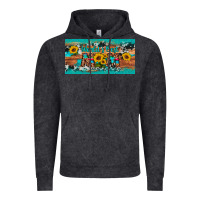 Vintage Black world's best mom sunflower license plate Vintage Hoodie - Artiststas