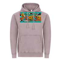 Vintage Zinc world's best mom sunflower license plate Vintage Hoodie - Artiststas