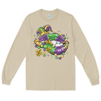 Mushroom mardi gras lips Long Sleeve Tee - MaliasSmallBusiness