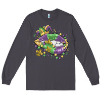 Smoke mardi gras lips Long Sleeve Tee - MaliasSmallBusiness