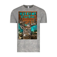 Cloud Rock Western Buck Deer Garden Vintage Tee - LillyAllenDesigns