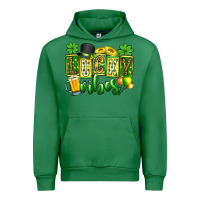 Emerald St. Patrick's Lucky vibes Urban Hoodie - OliviaCreatesArt