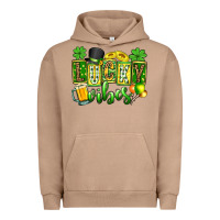Pigment Burro St. Patrick's Lucky vibes Urban Hoodie - OliviaCreatesArt