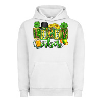 Pigment Lunar Rock St. Patrick's Lucky vibes Urban Hoodie - OliviaCreatesArt