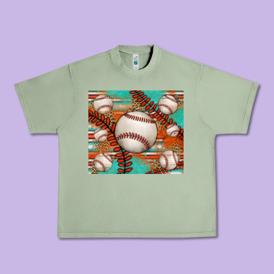 Baseball Turquoise Serape Glitter Tumbler Urban Heavy Tee Designed By Jasminsmagicworld
