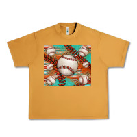 Peanut Butter baseball turquoise serape glitter tumbler Urban Heavy Tee - Jasminsmagicworld