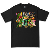 Black i roared my way through 100 days Premium Tee - RacoonDesign