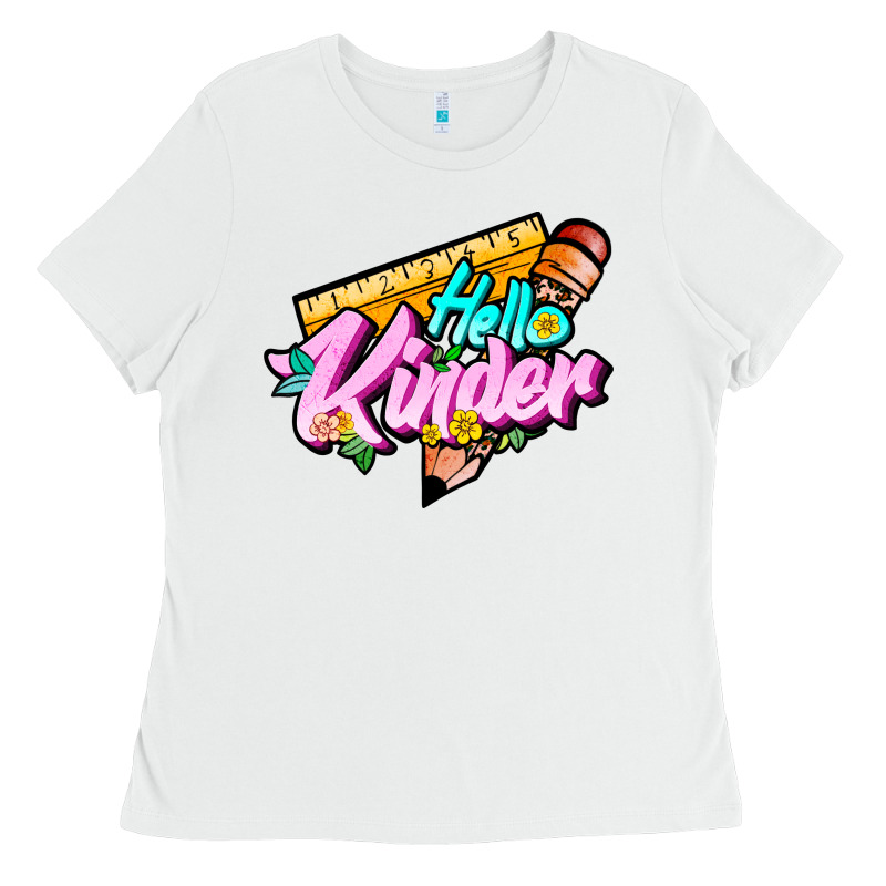 Hello Kinder Ladies Tee by JahusDesignShop | Teevron